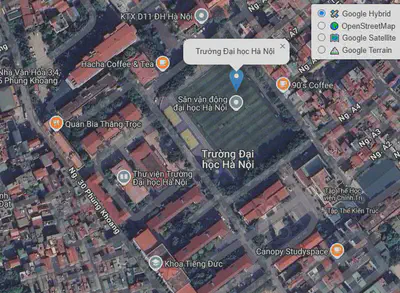 Chuyển đổi lớp nền bằng biểu tượng Layer