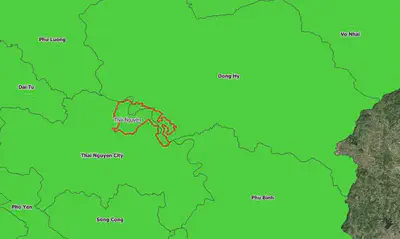 Add 2 lớp VN_urbanareas và ThaiNguyen_districts