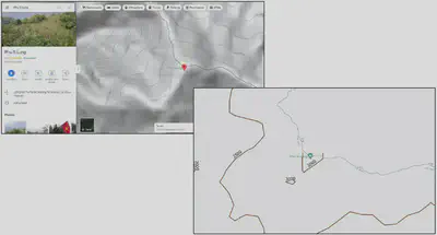 So sánh kết quả contour và Bản đồ nền Google Terrain