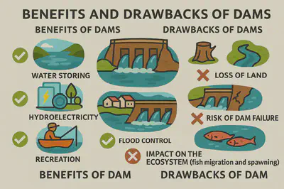 Benefits and drawbacks of dams